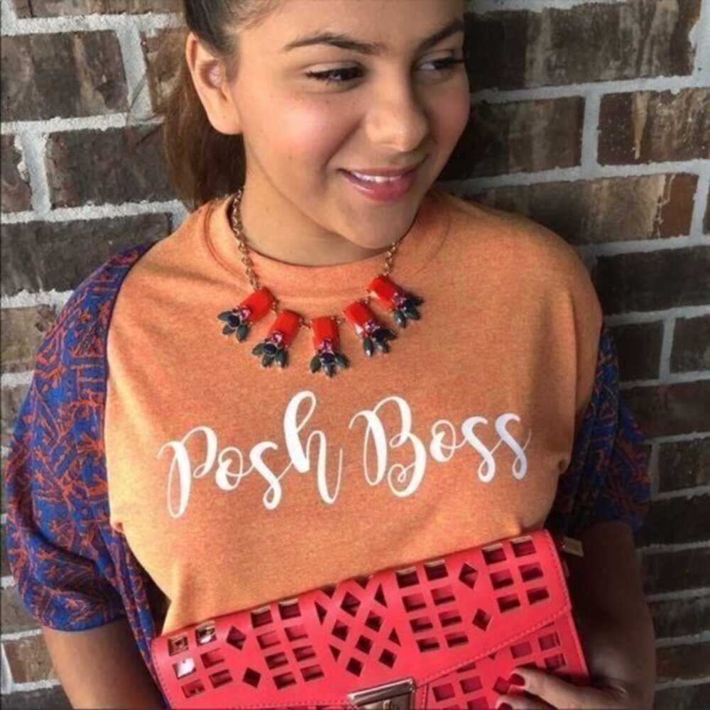 Posh Boss Shirt Short Sleeve Gildan T-Shirt NWT